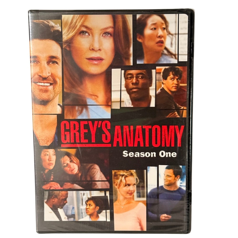 Greys Anatomy Season One 1 DVD Set New Sealed Medical Drama TV Series 2006